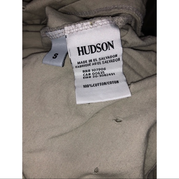 Hudson Jeans Distressed Crew Neck t-shirt - Picture 3 of 5